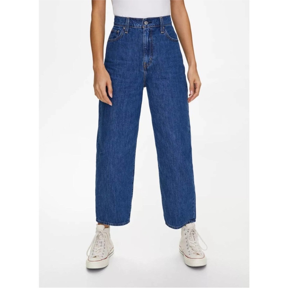 Levi's Balloon Leg Medium Wash High Rise Jeans, Sz 31 NWT